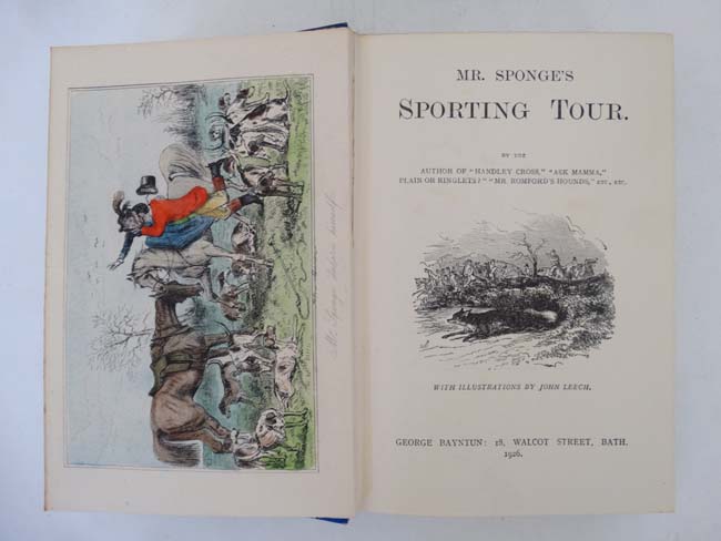 Hunting Books: 6 ''Jorrock's Editions'' , to include '' Plain or Ringlets'', - Image 4 of 5