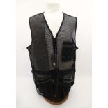 Deerhunter Outdoor Clothing Shooting Vest, in Black, size 3XL,