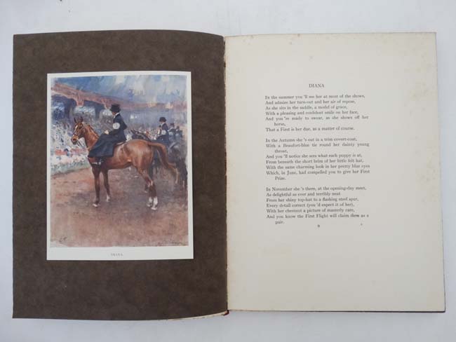 Hunting Books: '' Hunter's Moon '' by Edric G Roberts, illustrated by Gilbert Holliday, - Image 8 of 8