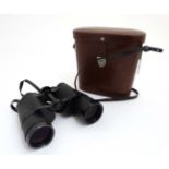 Binocular : A pair of mid - 20thC Zeiss ' Jenoptem ' 8 x 50 Binoculars , serial number 5600536 ,