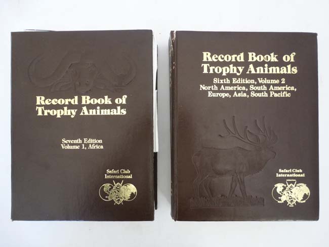 Books: '' Safari Club International, Record Book of Trophy Animals, Seventh Edition , - Image 2 of 7