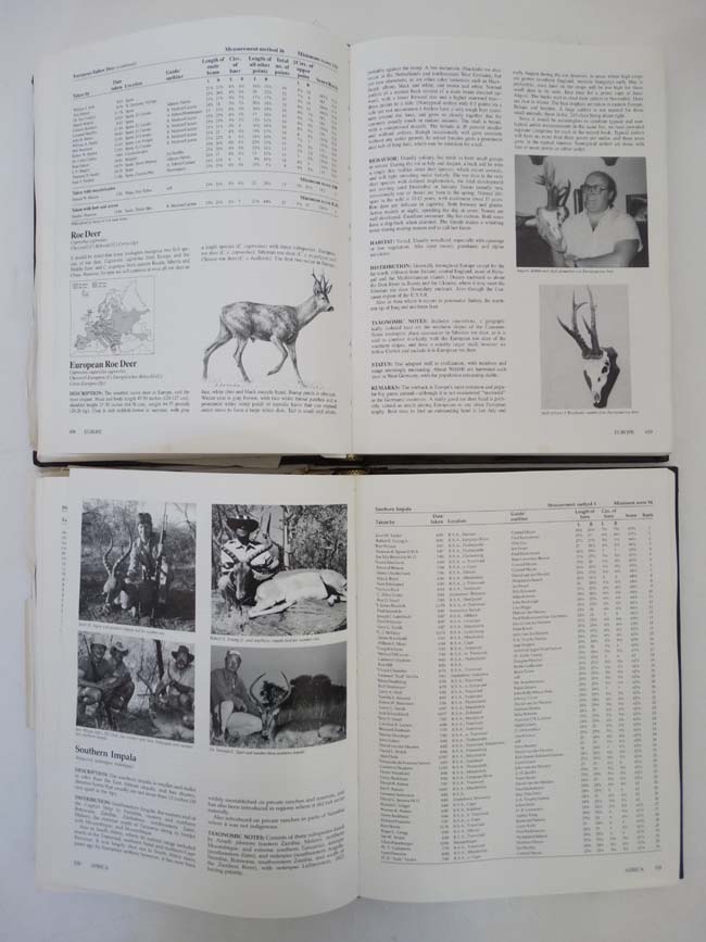 Books: '' Safari Club International, Record Book of Trophy Animals, Seventh Edition , - Image 6 of 7