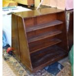 Double sided Library bookcase CONDITION: Please Note - we do not make reference to