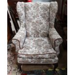 Parkerknole style wingback chair This lot is being sold for our nominated charity for the year The