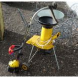 Petrol Strimmer + chipper CONDITION: Please Note - we do not make reference to the