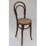 A Bentwood shop waiting chair CONDITION: Please Note - we do not make reference to