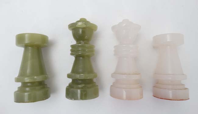 A Royal Selangor '' Camelot '' Chess set in wooden case with board to top, - Image 7 of 10