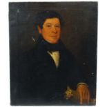 Ethan Allen Greenwood (1779-1856) American, Oil on canvas, Portrait of Mr.