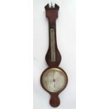 C.1805 wheél Barometer : ' C.