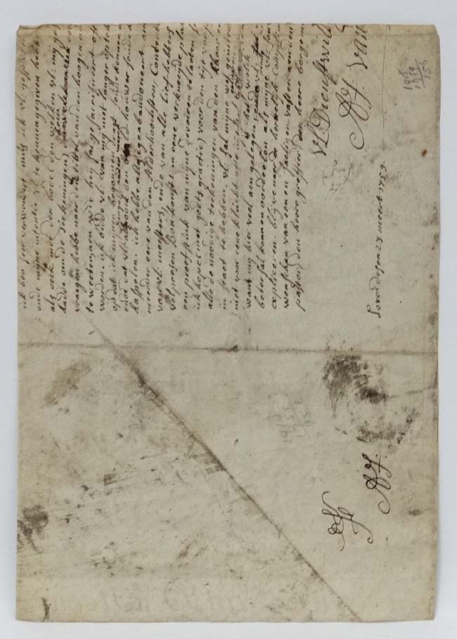 After AF Van Campen c1759 Dutch, - Image 2 of 2