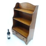 Bevan Funnel of Brighton reproduction bookshelf with cupboard under CONDITION: