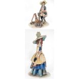 2 Italian figurines CONDITION: Please Note - we do not make reference to the