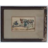 Henry Alken XIX, Hand coloured stone lithograph,