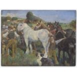 After A J Munnings , early -mid XX, Oil on canvas , Modern British School,