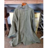 WWII British Military Poncho CONDITION: Please Note - we do not make reference to