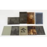 A set of 9 3 1/2'' x 5 1/2'' Edwardian developers dry plates from ' The Imperial Dry Plate Co,
