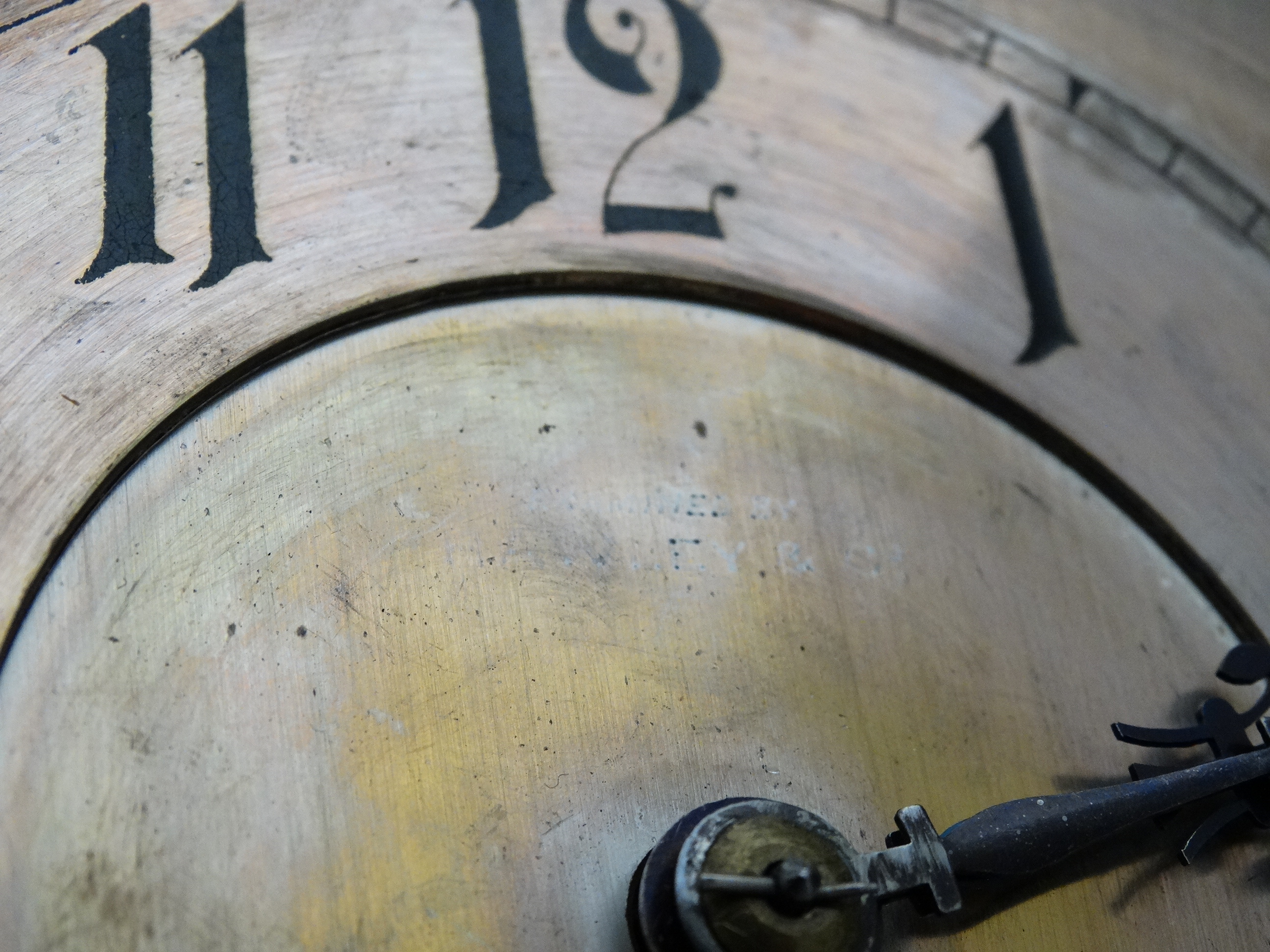 W & H Bracket Clock : a Winterhalder & Hofmeier oak cased Timepiece , - Image 8 of 8