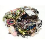 Assorted costume jewellery etc to include necklaces, brooches,