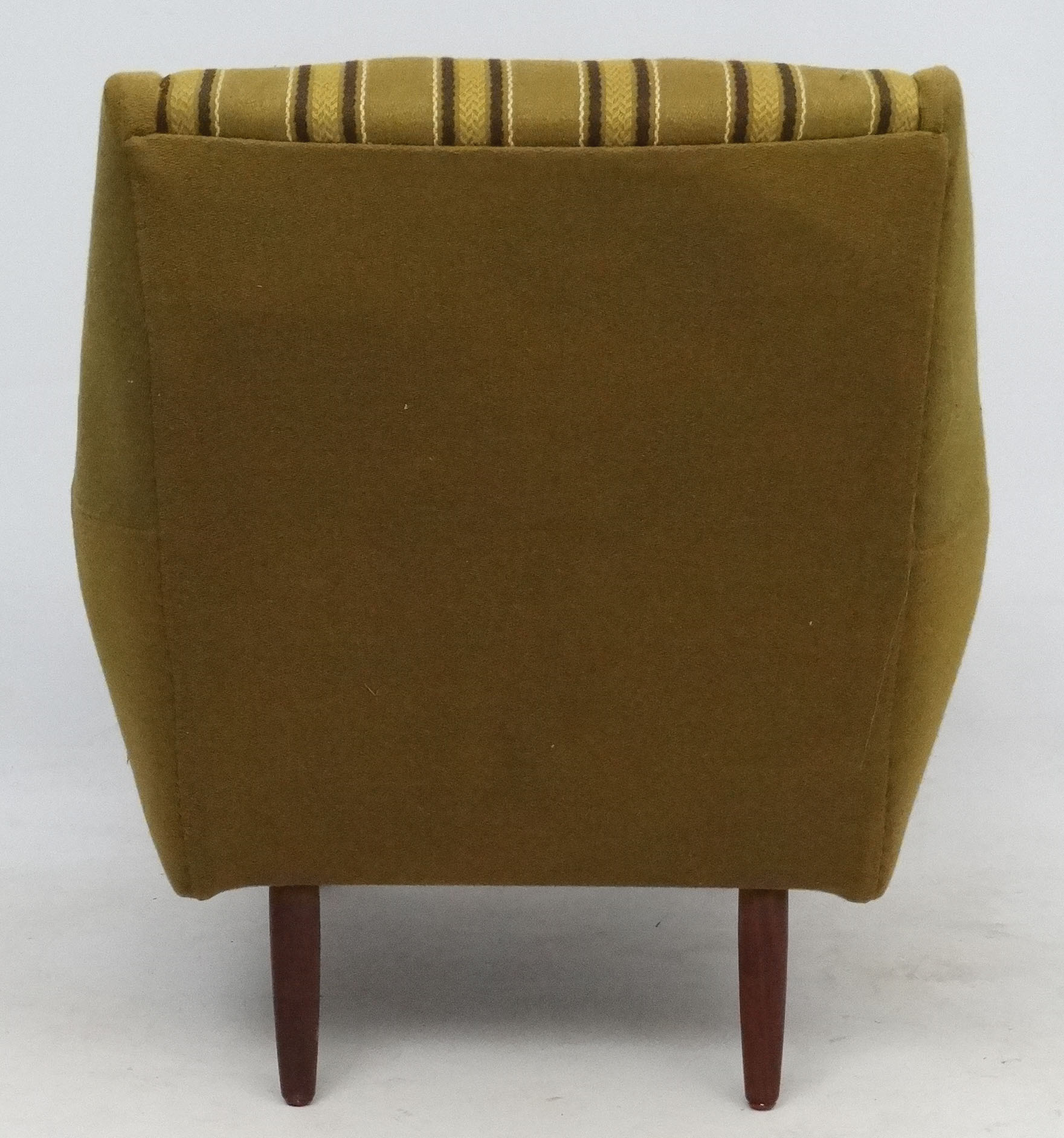 Vintage Retro : A Scandinavian Cloth Armchair , - Image 2 of 4