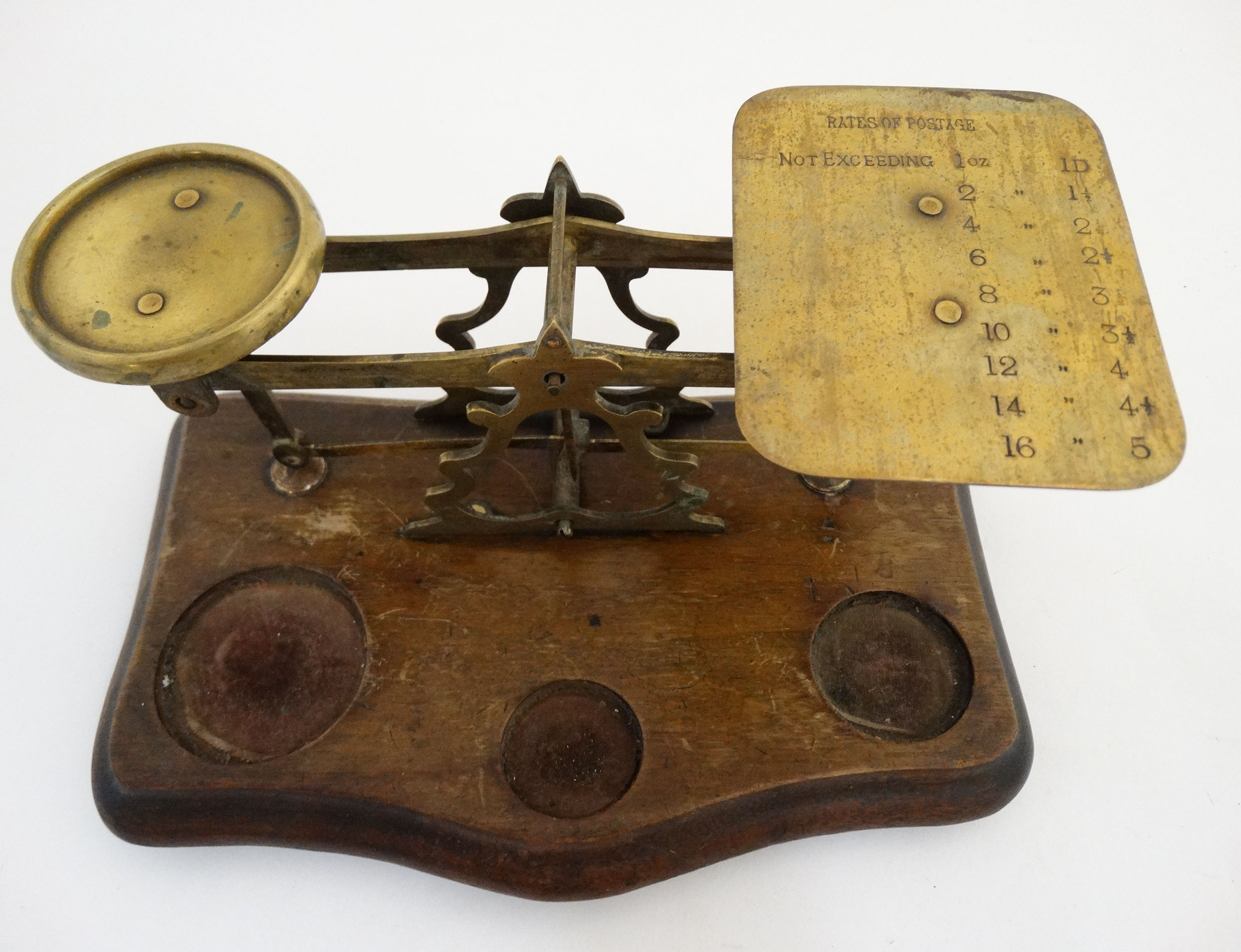 19thC postage scale. - Image 6 of 6