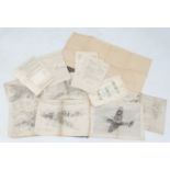 Militaria : A folio containing RAF Ground Crew lecture notes ,