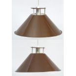 Vintage Retro : A pair of Danish pendant lights by Nordisk Solar Company , no.