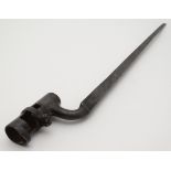 Militaria : A Victorian Enfield 1853 Infantry pattern Socket Bayonet ,