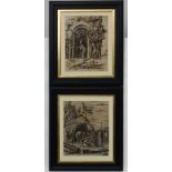 After Andrea Mantegna (Italian, 1431-1506), A pair of reprint Heliogravures by Amand Durand ,