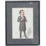 Political spy vanity fair print of Lloyd George,