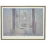 * After David Tindle for Fischer Fine Art, Print poster, ' Open Window '.
