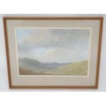 Alastair Paterson XX Irish, Watercolour , ' Swaledale from the Askrigg Road ',