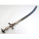 Militaria : A 20thC Indian Talwar sword ,