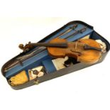 Musical Instruments : An early-19thC European Violin, in the manner of Neuner & Hornsteiner ,