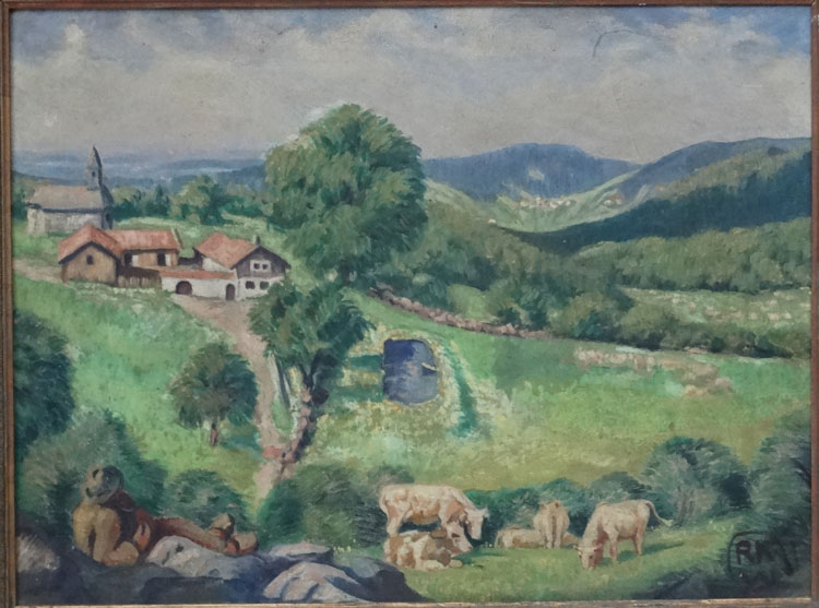 RKW Tyrolean Early XX, Oil on canvas, - Image 3 of 4