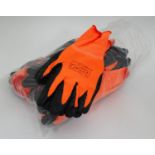 Packet of grip flex gloves (12 pairs) CONDITION: Please Note - we do not make