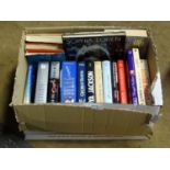 Box of books - Celebrity Biographies including Alias David Bowie, Jack Lemon, Bob Dylan,