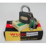 Packet of six 'pass' padlocks CONDITION: Please Note - we do not make reference to