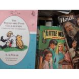 Box of children's books to include Winnie-the-Pooh,
