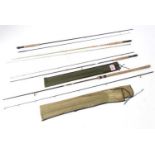 Fishing rods : Coarse fishing rod & a Trout rod (2) CONDITION: Please Note - we do