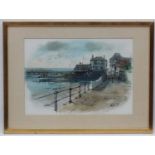 Stephen Tompson 1974, Watercolour, ' Old Lyme ', Signed and dated lower right , Aperture ,