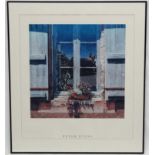 * After Peter Evans XX, Coloured Print, ' Window and shutters'.