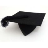 A Shepherd & Woodwood Ltd Christy's London mortar / graduation hat CONDITION: