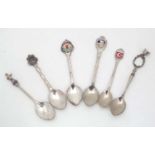 6 various commemorative spoons CONDITION: Please Note - we do not make reference to