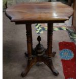 Mahogany occasional table CONDITION: Please Note - we do not make reference to the