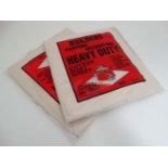 Two 3.1metre x 2.4 metre heavy duty cotton dust sheets.