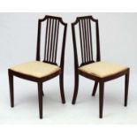 2 boudoir chairs This lot is being sold for our nominated charity for the year The Medical