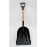 Large grain/snow shovel with metal tip CONDITION: Please Note - we do not make