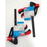 Pair of Hilka heavy duty clamps (2).