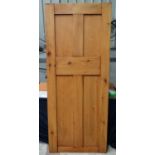 Pine internal door CONDITION: Please Note - we do not make reference to the