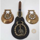 3 horse brasses CONDITION: Please Note - we do not make reference to the condition